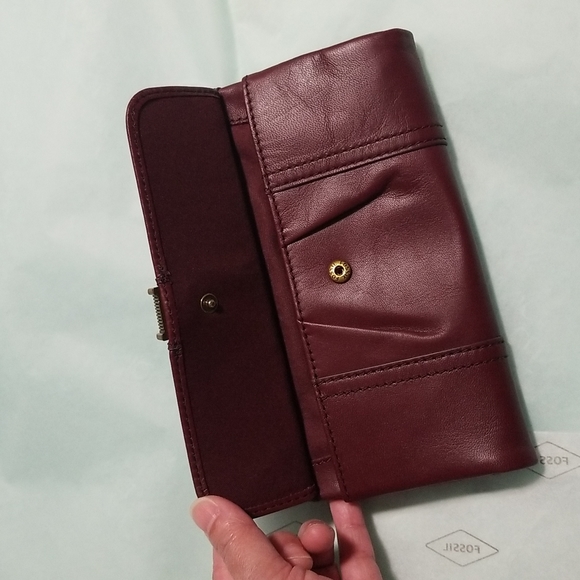 Brand New Fossil Full Size Wallet/Clutch - Picture 3 of 10